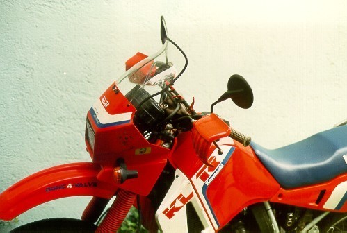 KLR 650 - Originally-shaped windshield "O"